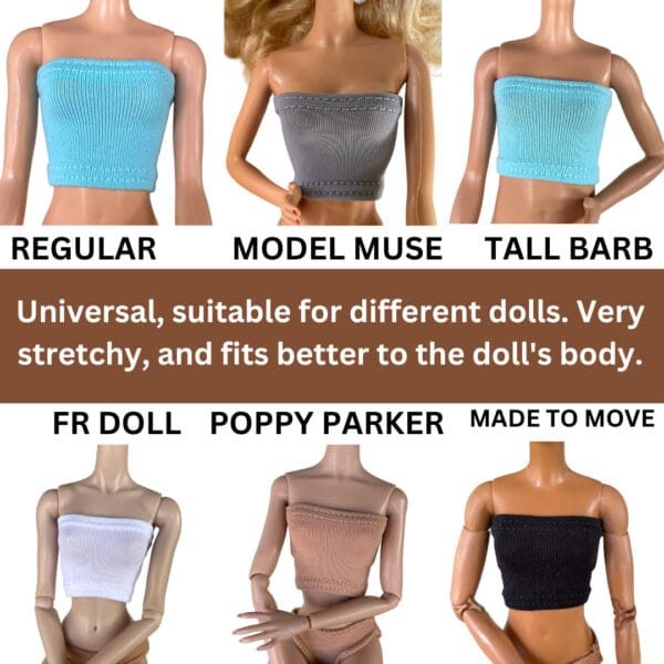 Barbie Doll Tops Regular Basic