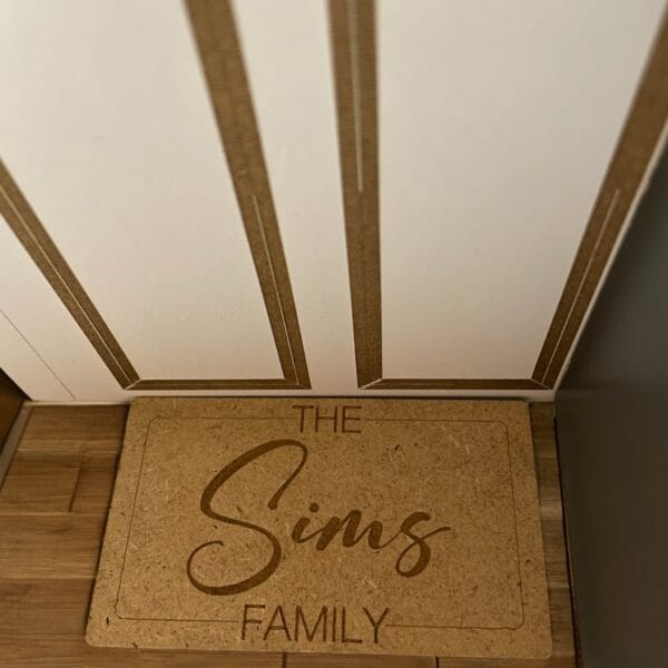 Barbie Doll Door mats Miniature Furniture