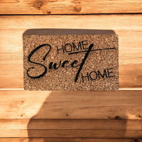 1:6 Dollhouse Doormat, Miniature “Welcome Home” Rug, 1 12 scale Miniature "Home Sweet Home" Floor Mat for Dollhouse