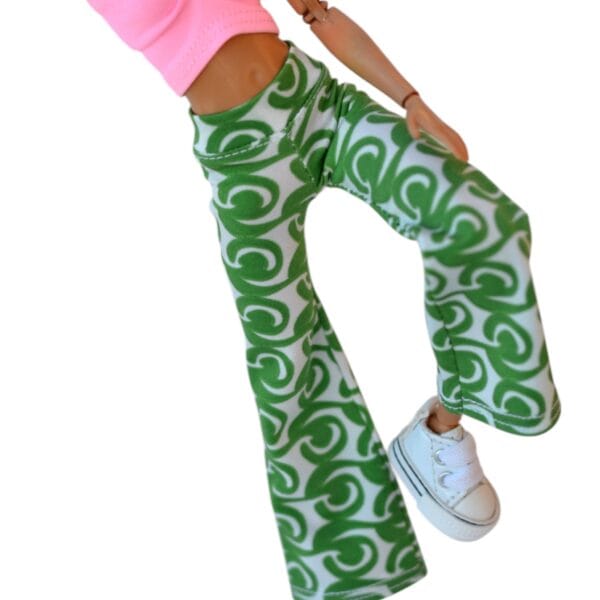Fashion doll pants and top set, Handmade Fashionable Clothes for 11.5 Inch Dolls - Trendy Outfits, Dresses, and Custom Apparel - Stylish Clothing Sets and High-Quality Wardrobe Accessories
