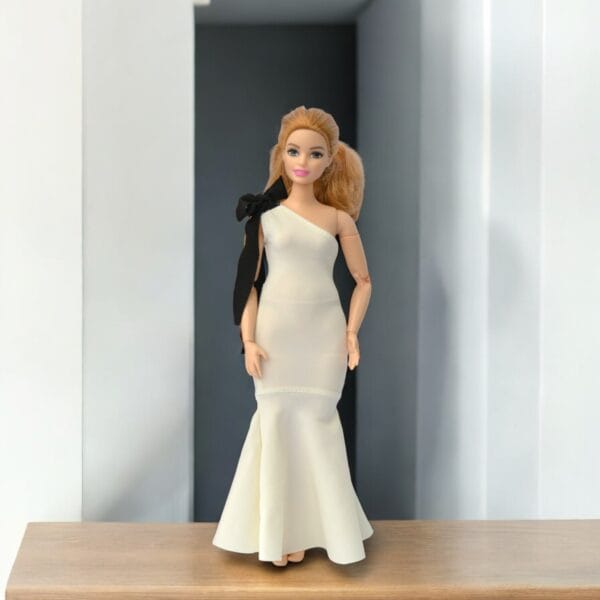 Sewing pattern for 12" dolls, Evening Dress Sewing Pattern – 3 Elegant Gown Designs for 11.5” Fashion Dolls – DIY Integrity Doll Clothes PDF - Image 11