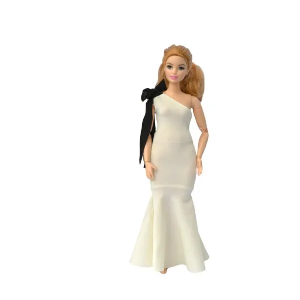 Sewing pattern for 12" dolls, Evening Dress Sewing Pattern – 3 Elegant Gown Designs for 11.5” Fashion Dolls – DIY Integrity Doll Clothes PDF - Image 5